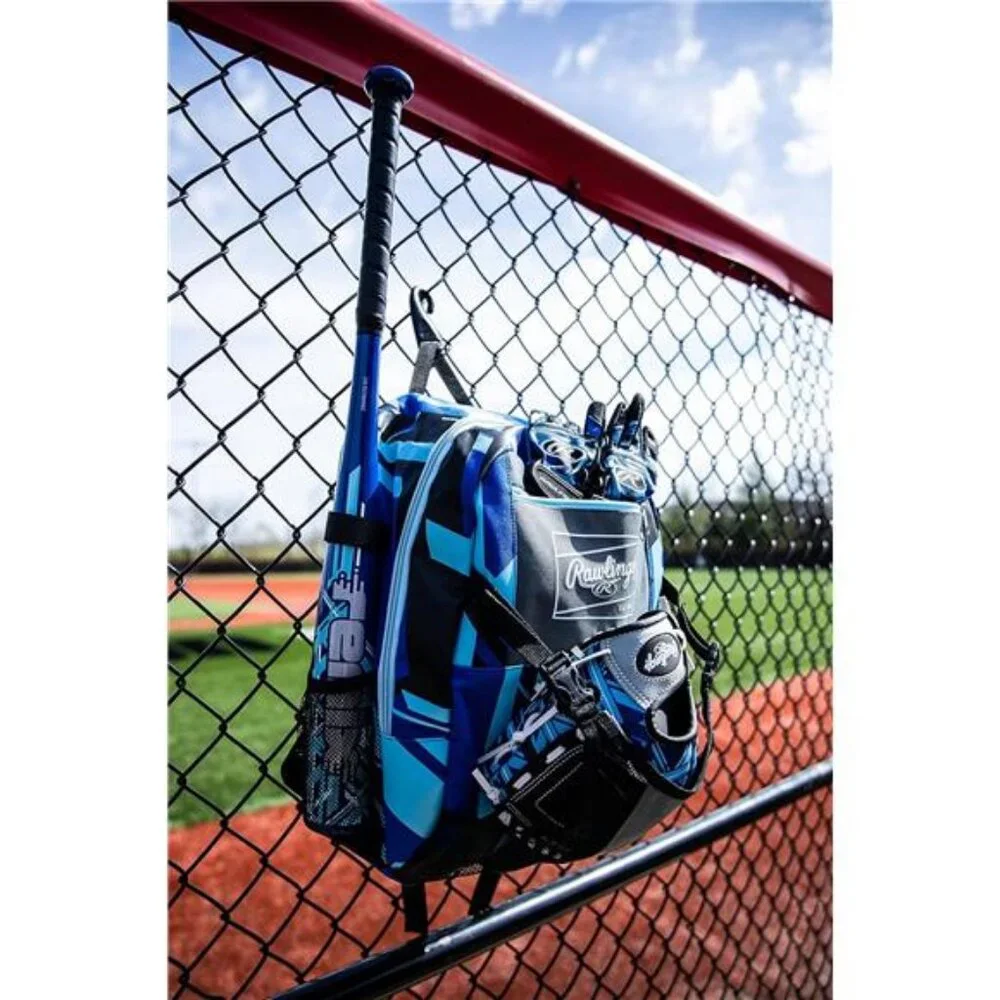 Baseball & Softball Equipment Bag | T-Ball / Rec / Travel | Backpack - Picture 4 of 8